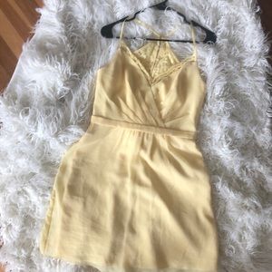 Lovely Yellow Midi Dress